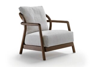 Sessel aus Stoff mit Armlehnen | Flexform | Alison