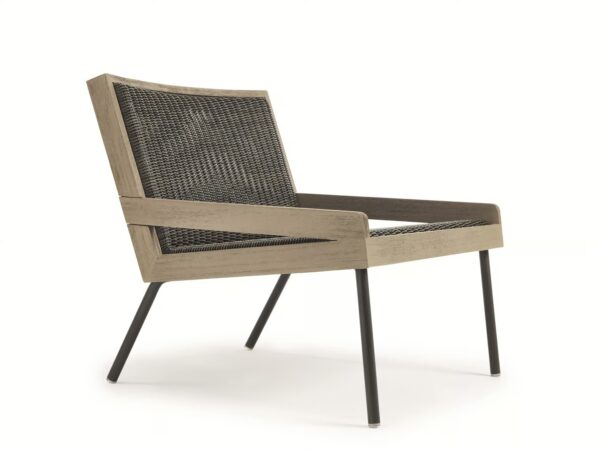 Gartensessel aus Ethimo EtWick® mit Armlehnen | Ethimo | Allaperto