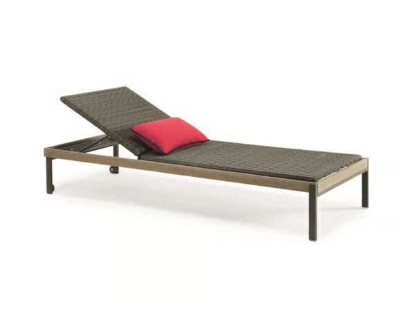 Verstellbarer Gartenliege aus Ethimo EtWick® | Ethimo | Allaperto - Image 4
