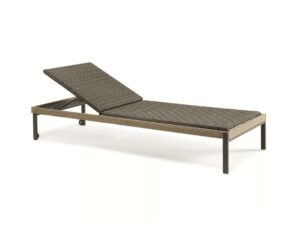 Verstellbarer Gartenliege aus Ethimo EtWick® | Ethimo | Allaperto
