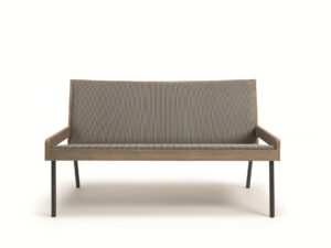 2-Sitzer Gartensofa aus Batyline® | Ethimo | Allaperto