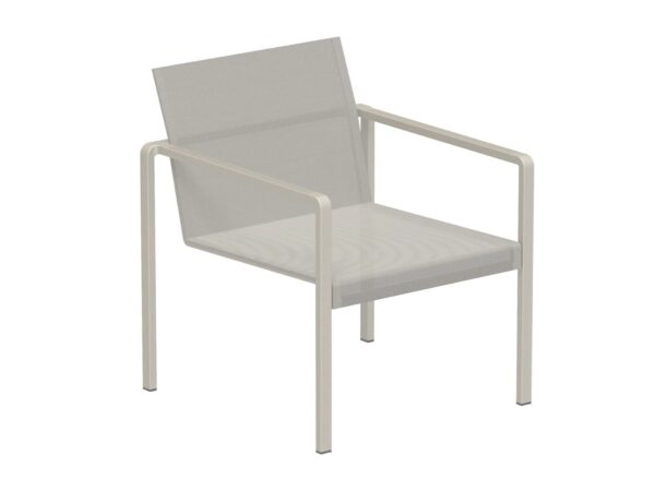 Lounge Gartensessel aus Batyline® mit Armlehnen | Royal Botania | Alura