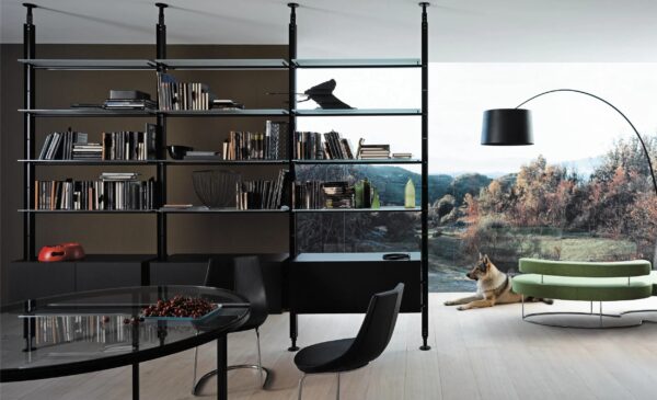 Boden-Decke Bücherregal | Desalto - Image 2
