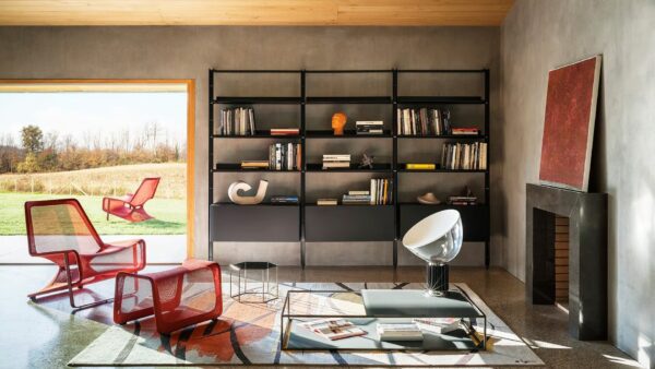 Boden-Decke Bücherregal | Desalto - Image 10