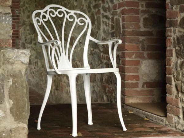 Gartenstuhl aus Aluminium mit Armlehnen | FAST | Omnia Selection - Image 2