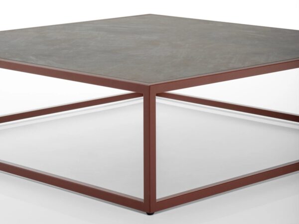 Niedriger quadratischer Couchtisch aus Keramik | MDF Italia | Arpa - Image 3