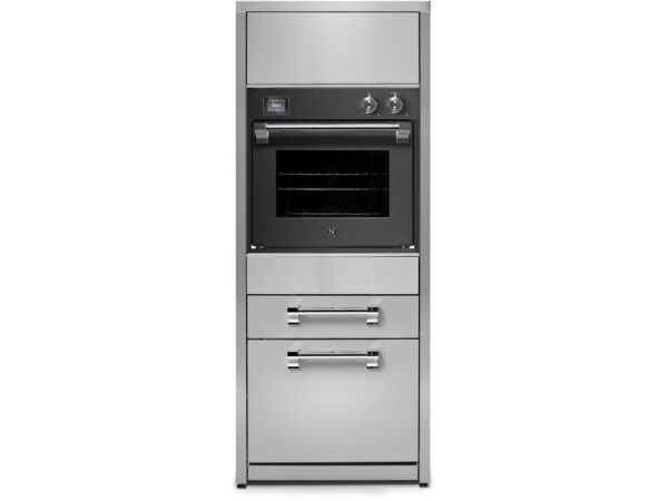 Küchenelement aus Edelstahl für Backofen | Steel | Ascot