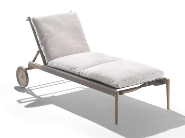 Verstellbarer Gartenliege aus Batyline® | Flexform | Atlante - Image 2