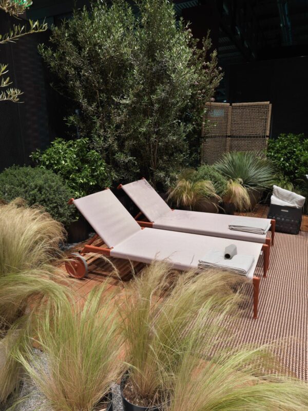 Verstellbarer Gartenliege aus Batyline® | Flexform | Atlante - Image 10