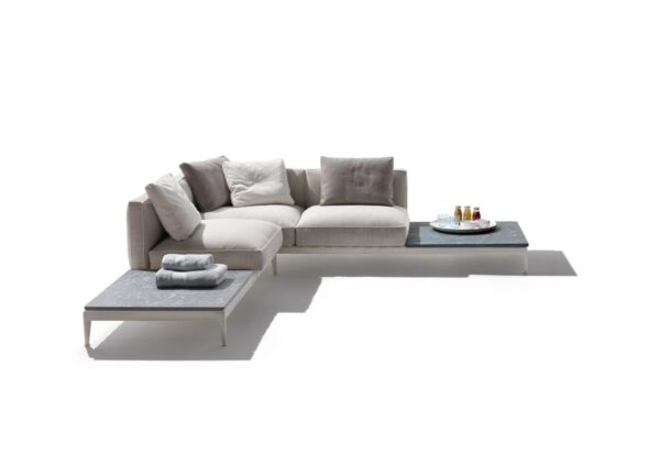Garten Anbausofa aus Stoff | Flexform | Atlante - Image 8