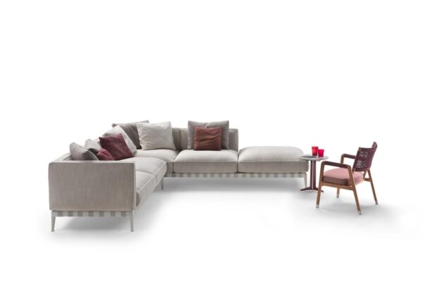 Garten Anbausofa aus Stoff | Flexform | Atlante - Image 4