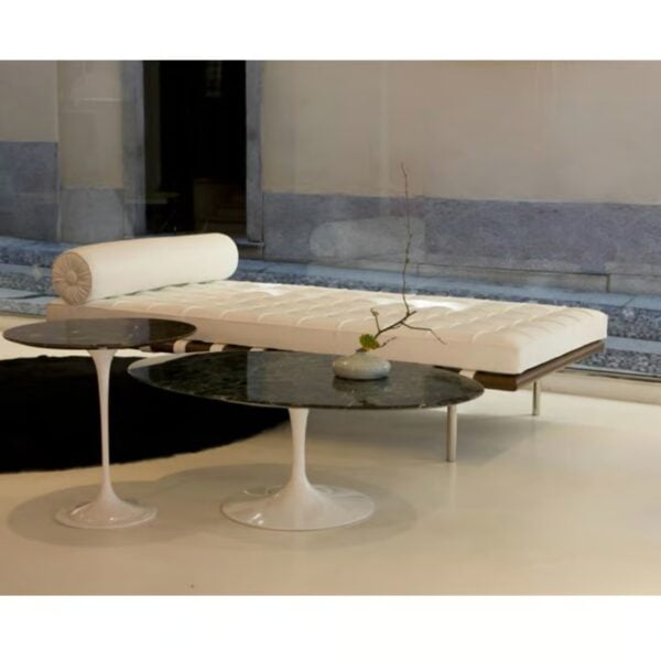 Kapitonierte gepolsterte Tagesliege aus Leder | Knoll | Barcelona® - Image 5