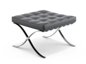 Fussbank aus Leder | Knoll | Barcelona®