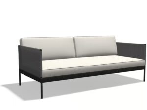 2-Sitzer Gartensofa aus Batyline® | RODA | Basket