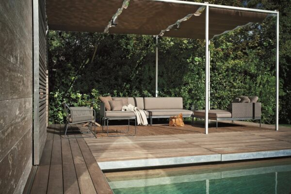 Garten Anbausofa aus Batyline® | RODA | Basket - Image 11