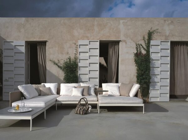Garten Anbausofa aus Batyline® | RODA | Basket - Image 8