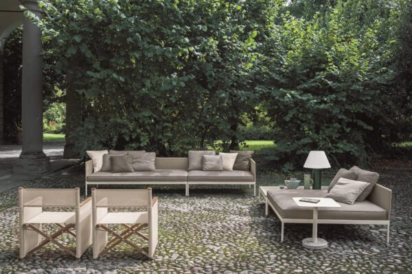 Garten Anbausofa aus Batyline® | RODA | Basket - Image 13