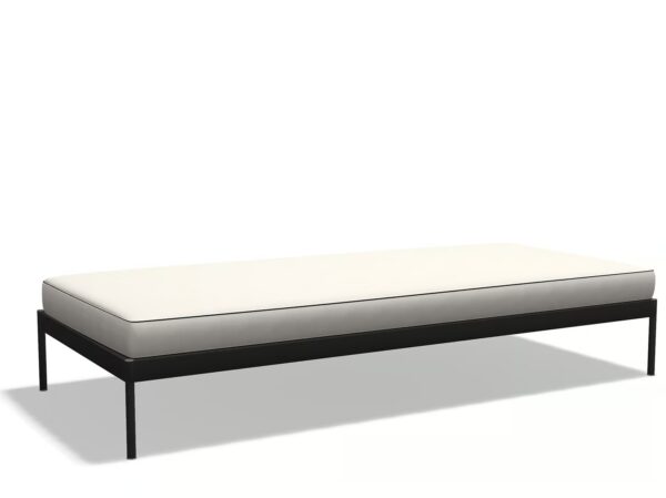 Rechteckiger Sitzpouf für den Außenbereich aus Batyline® | RODA | Basket - Image 2