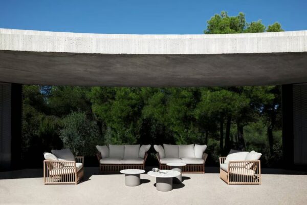 Garten-Beistelltisch aus Marmor | B&B Italia Outdoor - Image 6