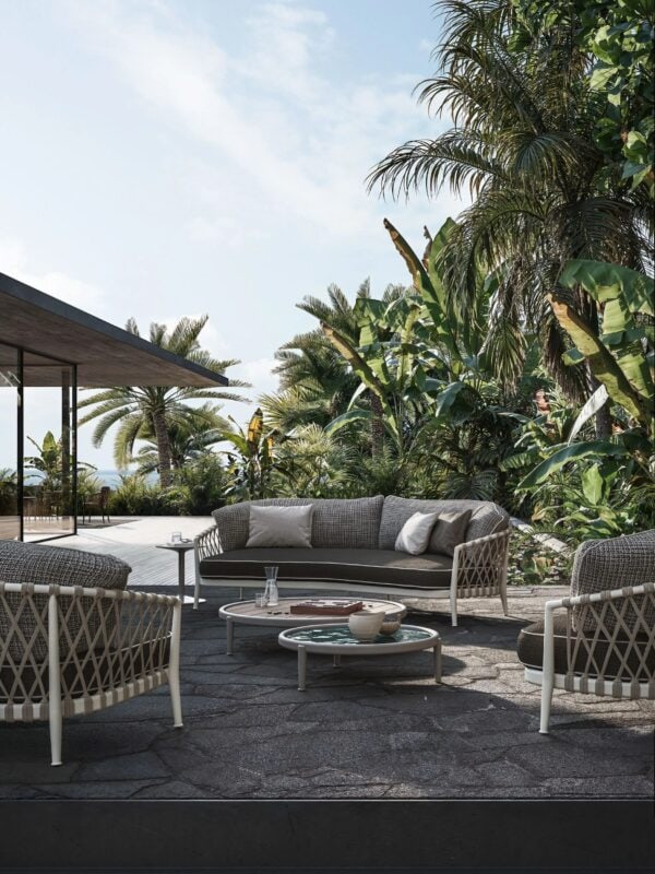 Runder Garten-Beistelltisch | B&B Italia Outdoor | Erica - Image 5