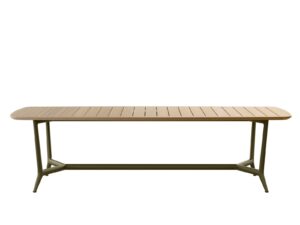 Rechteckiger Gartentisch aus Teakholz | B&B Italia Outdoor | Erica