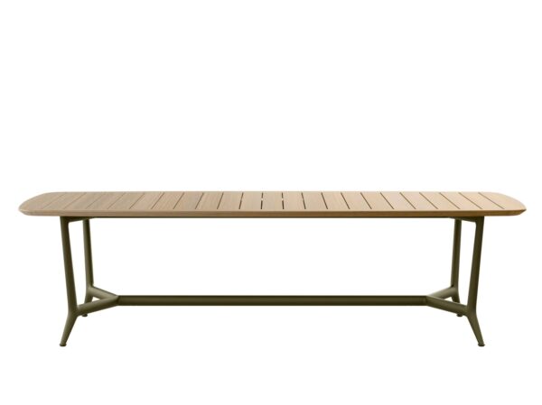Rechteckiger Gartentisch aus Teakholz | B&B Italia Outdoor | Erica