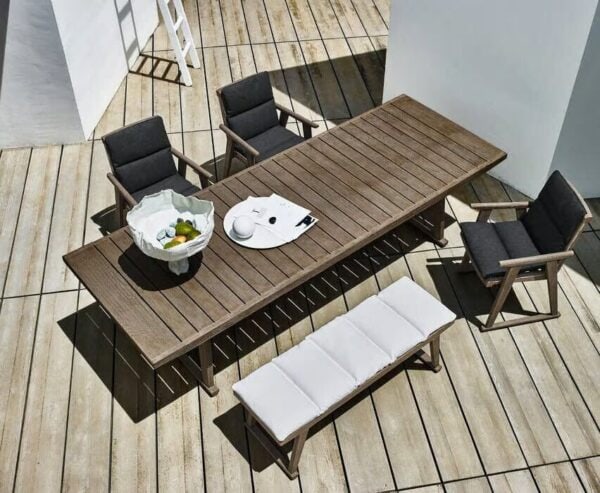 Gartenbank aus Teakholz | B&B Italia Outdoor | Gio - Image 4