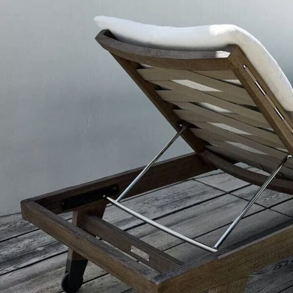 Verstellbarer Gartenliege aus Teakholz | B&B Italia Outdoor | Gio - Image 8
