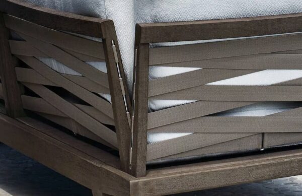 Gartensofa aus Stoff mit Récamiere | B&B Italia Outdoor | Gio - Image 9