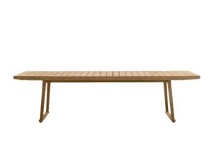 Rechteckiger Gartentisch aus Teakholz | B&B Italia Outdoor | Gio
