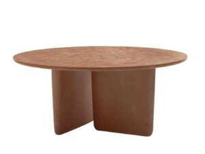 Runder Gartentisch aus Zement | B&B Italia Outdoor | Tobi-Ishi
