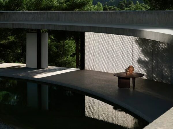 Runder Gartentisch aus Zement | B&B Italia Outdoor | Tobi-Ishi - Image 16