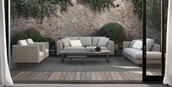 Rechteckiger Außenteppich aus Polyolefine | B&B Italia Outdoor - Image 3