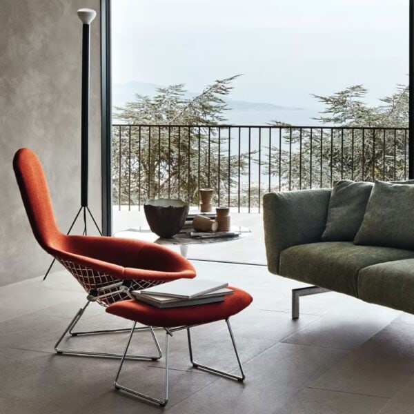 Sessel aus Stoff mit hoher Rückenlehne | Knoll | Bertoia - Image 11