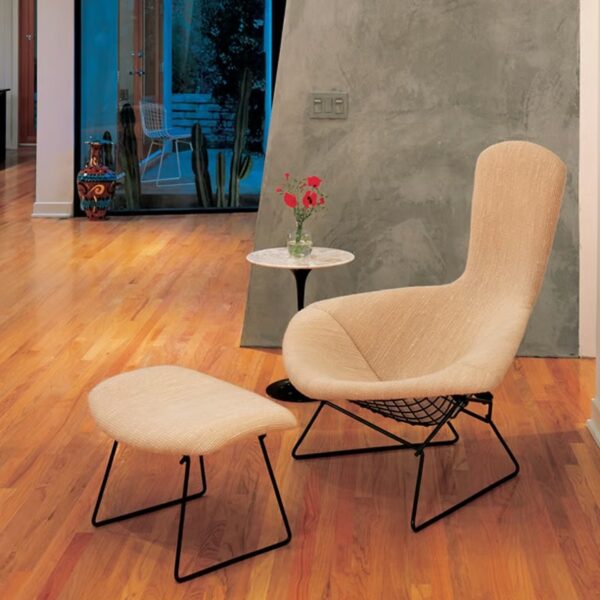 Sessel aus Stoff mit hoher Rückenlehne | Knoll | Bertoia - Image 8
