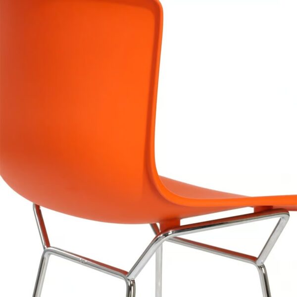Hocker aus Kunststoff mit Rückenlehne | Knoll | Bertoia - Image 3