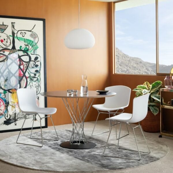 Mit Kufengestell Stuhl aus Kunststoff | Knoll | Bertoia - Image 6
