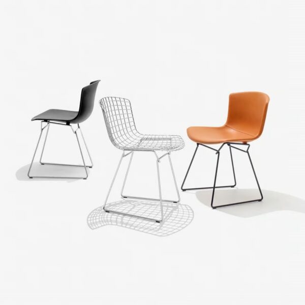 Mit Kufengestell Stuhl aus Kunststoff | Knoll | Bertoia - Image 4