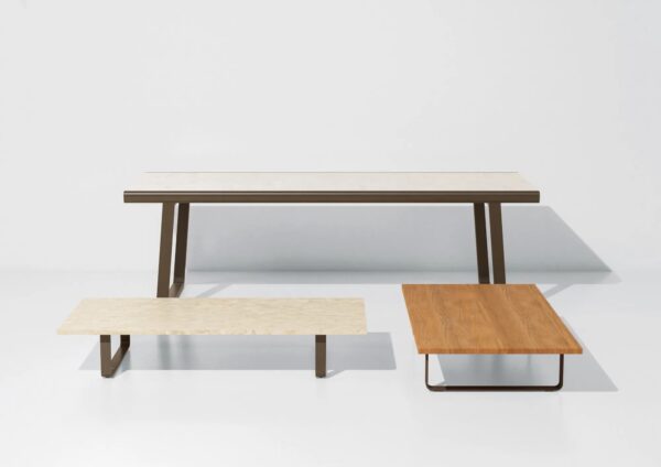 Garten-Beistelltisch aus Marmor | Kettal | Bitta - Image 2