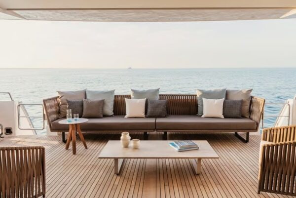 Modulares 2-Sitzer Gartensofa aus Stoff | Kettal | Bitta - Image 6