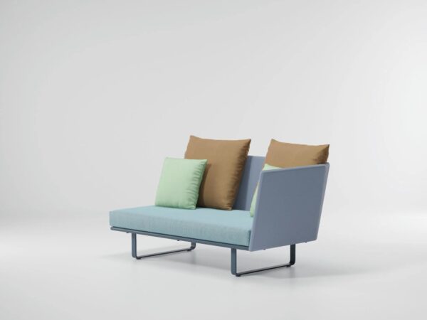 Modulares 2-Sitzer Gartensofa aus Stoff | Kettal | Bitta - Image 4
