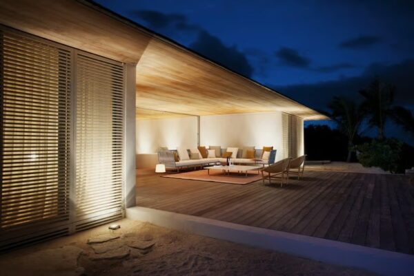 Modulares 2-Sitzer Gartensofa aus Stoff | Kettal | Bitta - Image 7