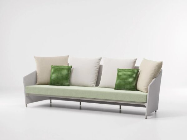 3-Sitzer gepolstertes Gartensofa aus Stoff | Kettal | Bitta Lounge - Image 3