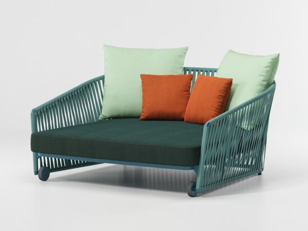 Loungebett mit Rollen | Kettal | Bitta Lounge - Image 4