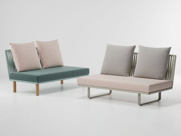 Modulares Gartensofa aus Stoff | Kettal | Bitta
