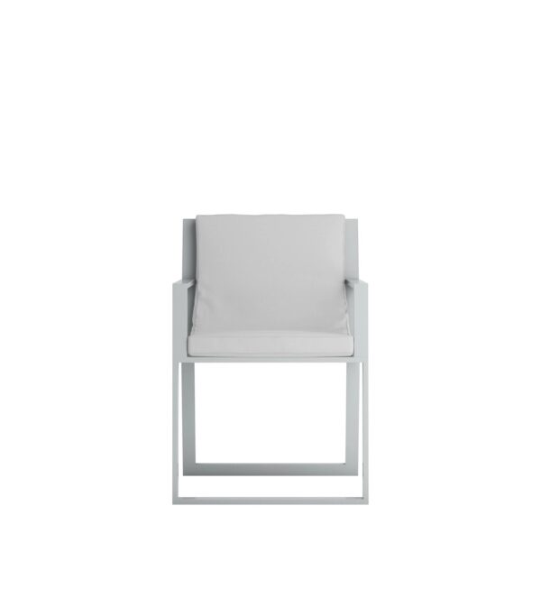 Mit Kufengestell Gartenstuhl aus Thermolackiertem Aluminium | GANDIABLASCO | Blau - Image 3