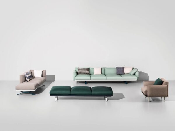 Modulares Gartensofa aus Stoff | Kettal | Boma - Image 5