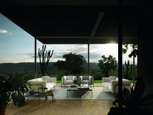 2-Sitzer Gartensofa aus Stoff | B&B Italia Outdoor | Borea - Image 4