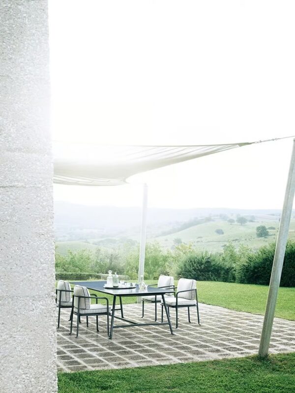 Rechteckiger Gartentisch aus Lavastein | B&B Italia Outdoor | Borea - Image 6