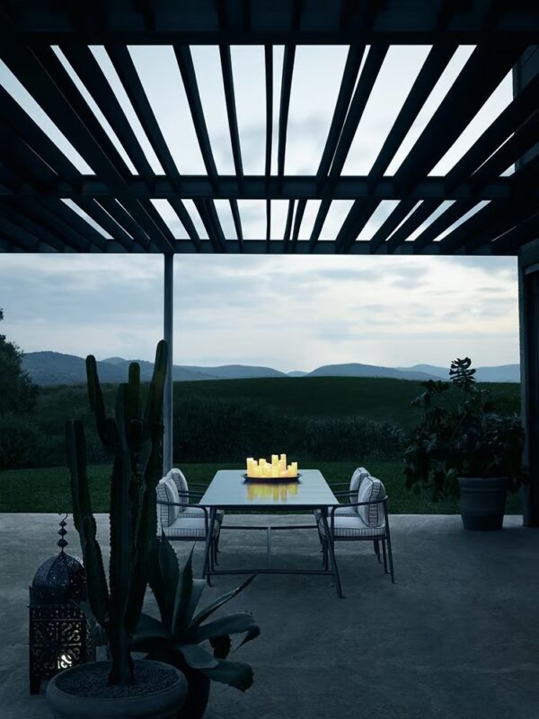 Rechteckiger Gartentisch aus Lavastein | B&B Italia Outdoor | Borea - Image 5